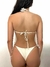 Top biquíni cortininha off white - comprar online