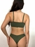 Top biquíni basic verde militar - comprar online