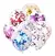 Globo cristal con confetti con gas Helio