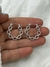 Aros acero blanco macizos 3 cm