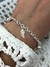 Pulsera multidijes alitas y bolitas 18 cm