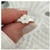 Anillo acero blanco