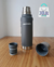 Termo Discovery 1 litro Gris calidad premiun acero inoxidable - tienda online