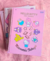 Caderno Hello Kitty e Amigos Universitário 1 Matéria 80 Fls