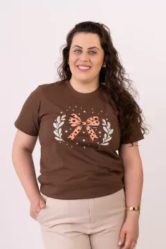 T-Shirt Laço Marron - comprar online