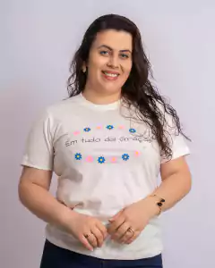 T-Shirt Em tudo Dai Graça - comprar online