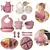 Talheres bebê silicone - kit Talheres Infantil Com Ventosa Canudo Colher na internet