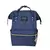 Bolsa Mochila Maternidade Mamãe Bebê Mala Multifunção Azul (6853) na internet