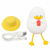 Luminária Pato com Chapéu KR102
