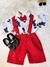 Conjunto Meninos do Mickey Mouse Com Short Susp.e Camisa (1309VM)