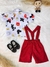 Conjunto Meninos do Mickey Mouse Com Short Susp.e Camisa (1309VM) - comprar online