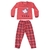 Pijama Longo Infantil - Menina - Cor:Coral/Gatinho;Tamanho:P (LBR10134SKU145787)