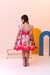 Vestido Infantil Junino Luxo Xadrez Colorido Festa São João - Menina (0112CL) na internet