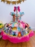 Vestido Infantil Junino Luxo Xadrez Colorido Festa São João - Menina (0112CL) na internet