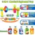 Brinquedo Musical Educativo para Bebês - Multicor na internet