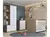 Quarto de Bebê Completo com Guarda-roupa Berço e Cômoda Henn Labirinto Rústi