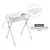 Kit Banho Burigotto Banheira Redutor e Suporte Branco - Plataforma Baby