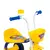 Triciclo Infantil De Alumínio Nathor You 3 Boy Amarelo