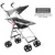 Carrinho Multikids Guarda-Chuva Pocket Cinza na internet