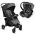 Carrinho De Bebê Woya E Bebê Conforto CBX Preto E Cinza - comprar online
