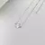 Colar Choker Pingente Trevo Detalhado - Prata