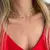 Choker Riviera + Estrelas Dourado