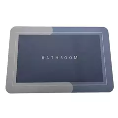 Tapete Retangular Multifuncional Para Banheiro Absorção Rápida, Antiderrapant - comprar online