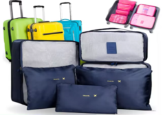 Kit - 6 Necessaire Organizador De Mala De Bagagem Viagem na internet