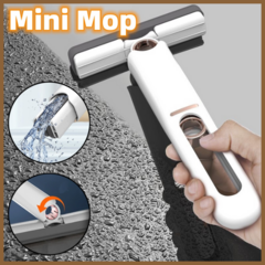 Mini Rodo Mop de Limpeza Dobrável e Pratico