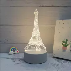 Candeiro de mesa LED 3D Criativo na internet