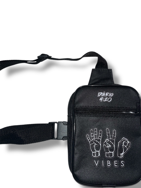 Bolsa Shoulder Bag Transversal 420 Vibes - Cor Preta