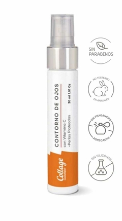 Contorno de Ojos con Vitamina C + Perlas plateadas - comprar online