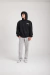 Black logo box hoodie