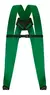 Conjunto Cinturão E Talabarte Cg750he - Carbografite Cor Verde na internet