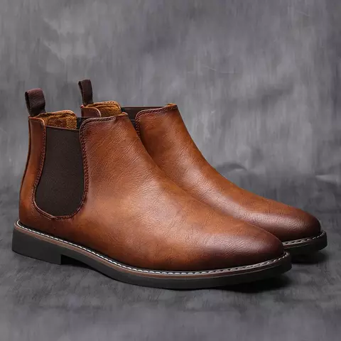 Bota Chelsea Masculina Retro