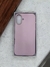 Funda de Silicona Suave en Rosa para iPhone 16 Plus