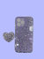 Funda Brillante con Glitter y Soporte en Forma de Corazón para iPhone 13 Pro