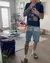 Shorts jeans American - comprar online