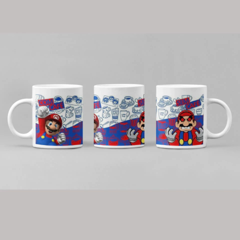 Caneca com café e sem café personalizada