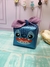 Necessaire box P com orelhas Stich - Mirelli Personalizados