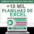 Pacote 18 Mil Planilhas Excel + 200 Dashboards + Bonus E Brindes (PACOTE Licença de Revenda)