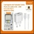 Carregador de Tomada Turbo 18W Output USB com cabo para Tipo-C KAIDI KD-550C