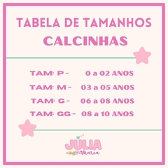 CALCINHA INFANTIL COM 4 UNIDADES SORTIDAS - Atacado GLK