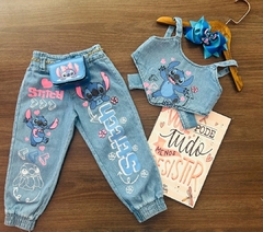 Conjunto Stitch jeans