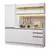 Armário de Cozinha Compacta 100% MDF 170cm Smart na internet