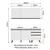 Armário de Cozinha Compacta 180cm Branco Reims 80 - GG Móveis & Decoração