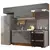 Armário de Cozinha Compacta 280cm Rustic Agata na internet
