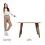 Mesa Retangular para Escritório com Tampo de Madeira 5319 - GG Móveis & Decoração