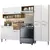 Armário de Cozinha Compacta 229cm Branco Rustic Emilly Pop 02 - comprar online