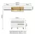 Armário de Cozinha Compacta Reims 260cm Branco Reims 03 - loja online